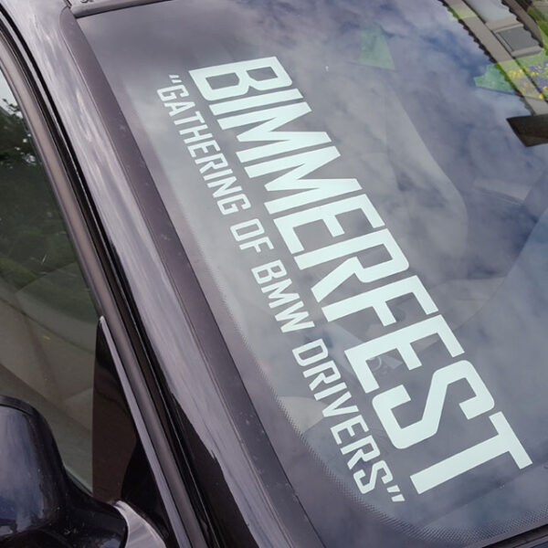 BimmerFest sticker - 50 cm